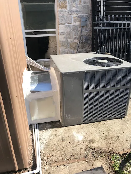 J. Tullos Services air conditioning work, job 11