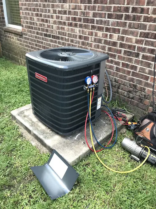 J. Tullos Services air conditioning work, job 12