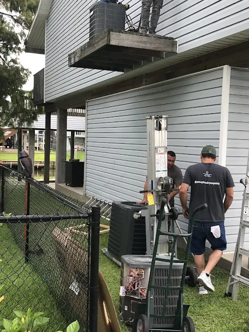 J. Tullos Services air conditioning work, job 18