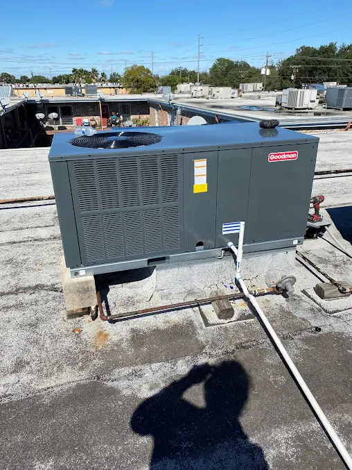 J. Tullos Services air conditioning work, job 23