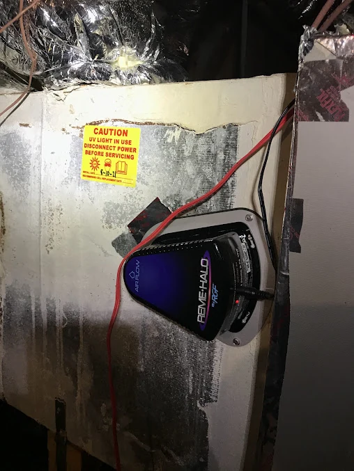 J. Tullos Services air conditioning work, job 47