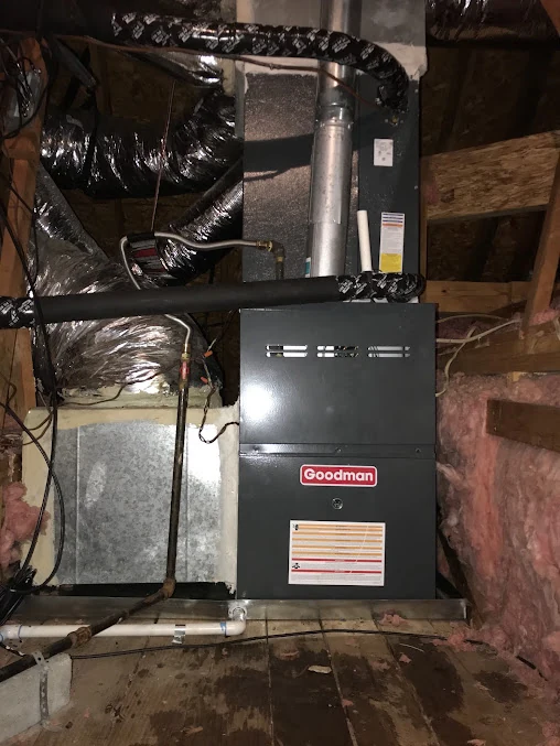 J. Tullos Services air conditioning work, job 66
