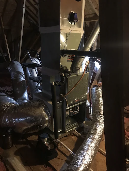 J. Tullos Services air conditioning work, job 72