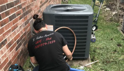 J. Tullos Services air conditioning work in Galveston, TX