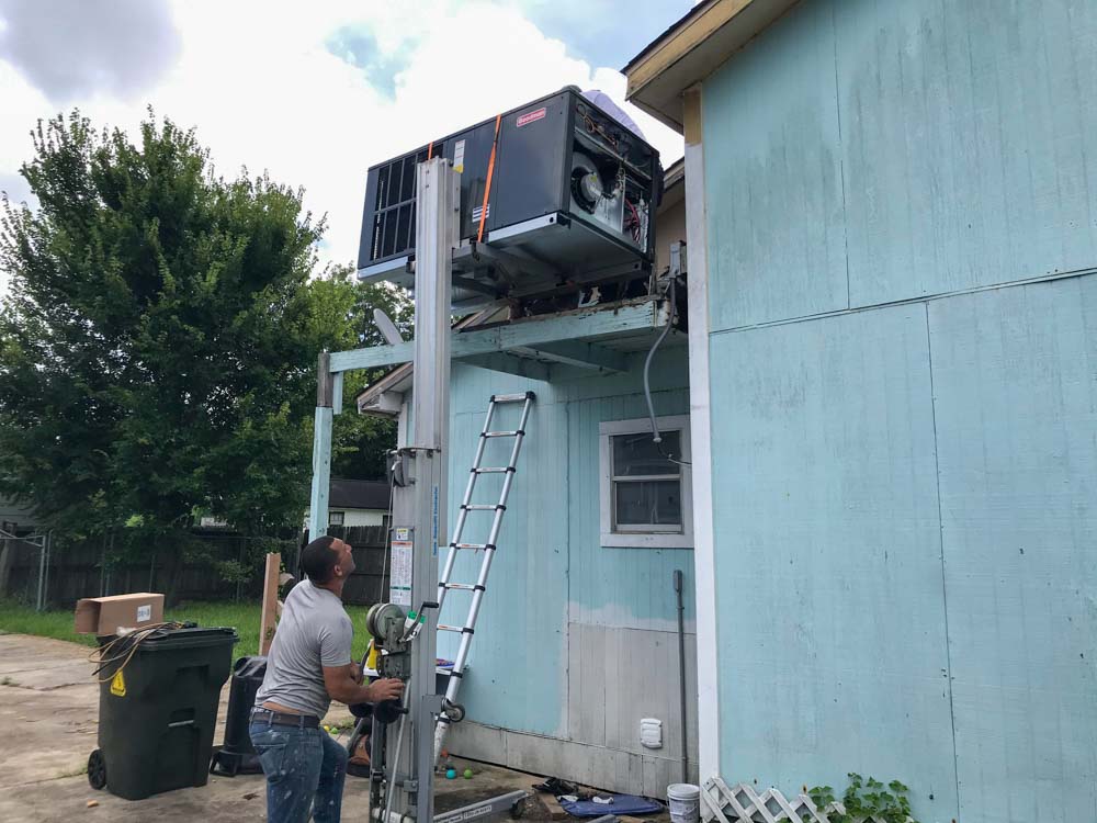 J. Tullos Services air conditioning work in Alvin, TX